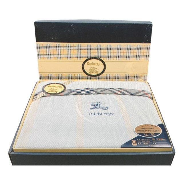 BURBERRY（バーバリー） 未使用 毛布 パイルブランケット 綿 100