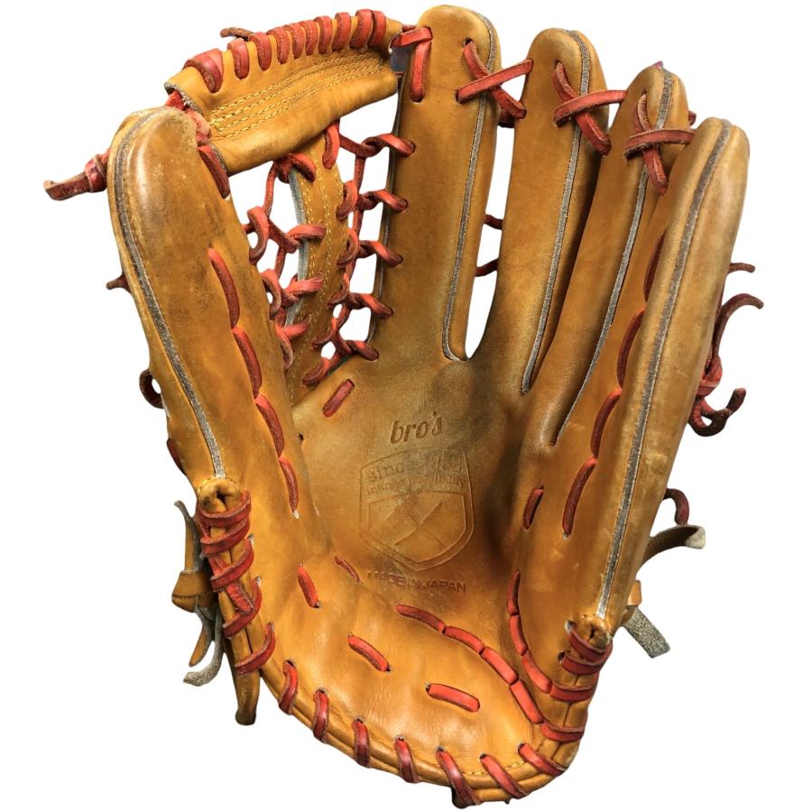 吉川清商店 BRO′S bros BROS 野球グローブ 野球 レザー 右利き用  
