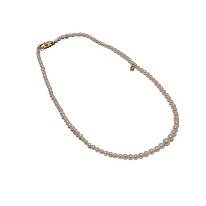 MIKIMOTO ミキモト 真珠 ネックレス チョーカー K14クラスプ M MIKIMOTO ミキモト 真珠 ネックレス チョーカー K14クラスプ M