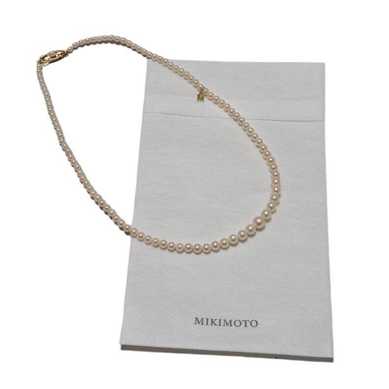 MIKIMOTO ミキモト 真珠 ネックレス チョーカー K14クラスプ M MIKIMOTO ミキモト 真珠 ネックレス チョーカー K14クラスプ M