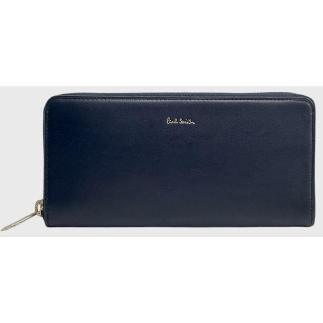 【新品】Paul Smith ポールスミス ラウンドファスナー 長財布ネイビー Paul Smith（ポール・スミス） 未使用 ラウンドファスナー 長財布