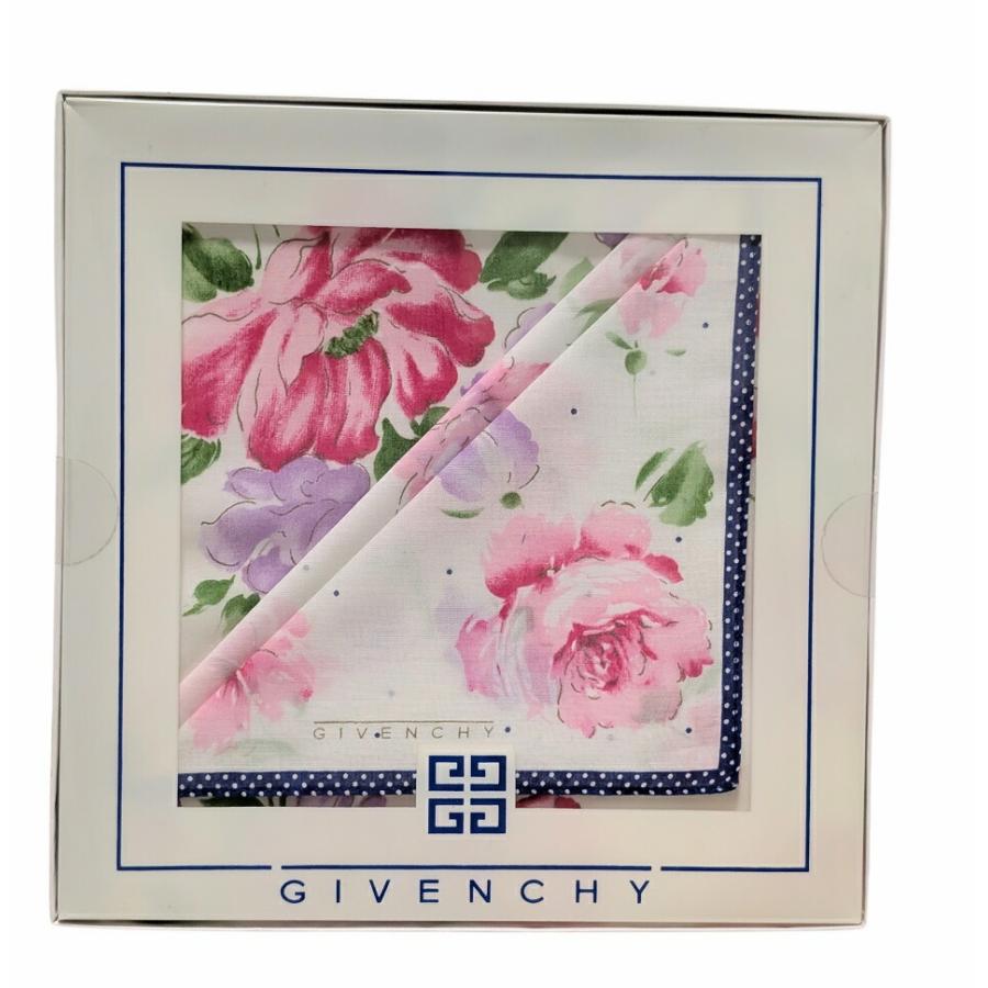 GIVENCHY（ジバンシィ） 未使用 ジバンシー ハンカチ レディース 花柄 