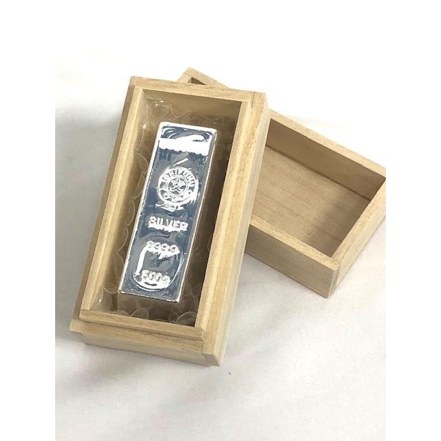 中古品 【未開封】【新品】石福金属興業 純銀 インゴット ingot 500ｇ 999.9 フォーナイン シルバー　インゴットバー 石福 ISHIFUKU SILVER 銀塊　銀【中古】 【IQY8630944100】(30225円)