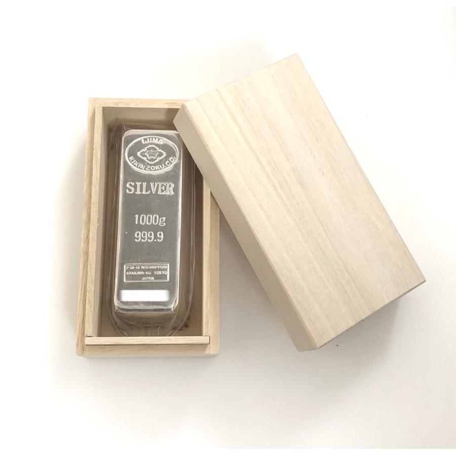 井島貴金属精錬（株）999.9%シルバーインゴッド 新品】井島貴金属精錬 純銀 インゴット ingot シルバーバー /シルバー