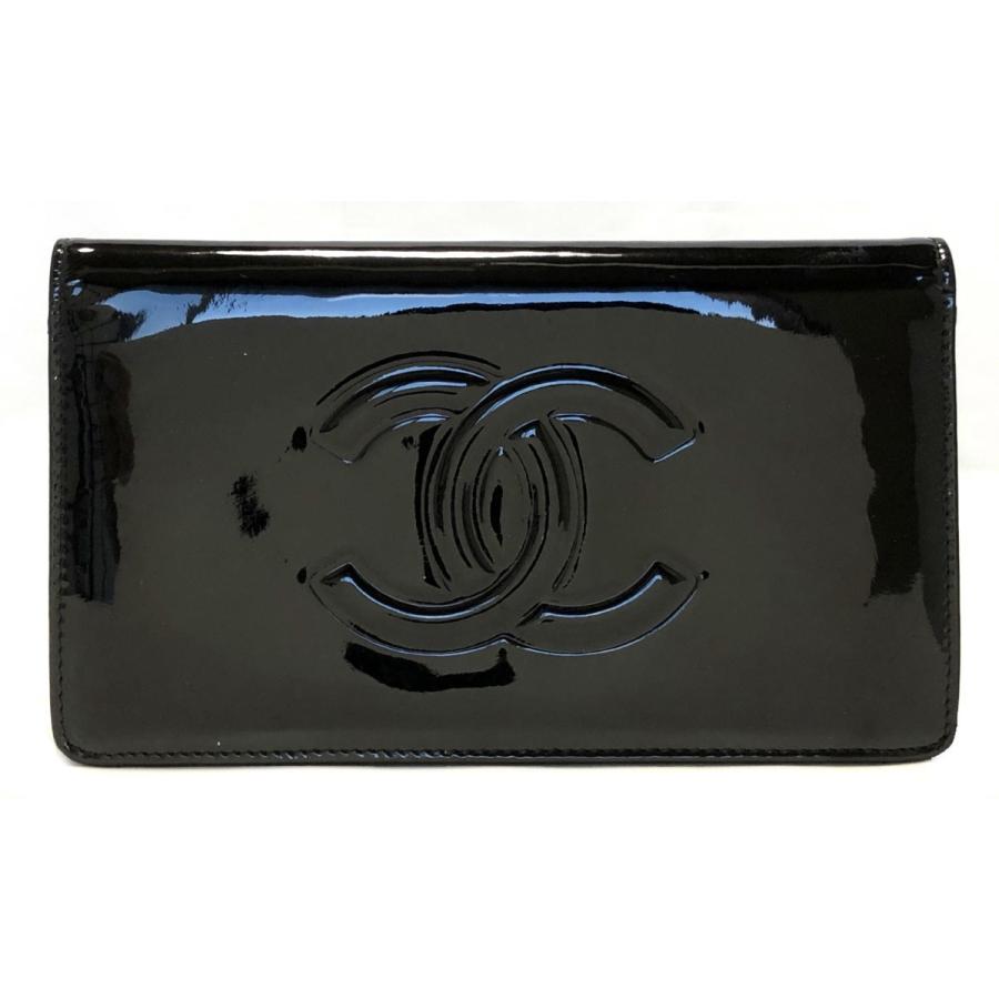 CHANEL シャネル 財布 二つ折り メイクパレット ココマーク ファスナー 