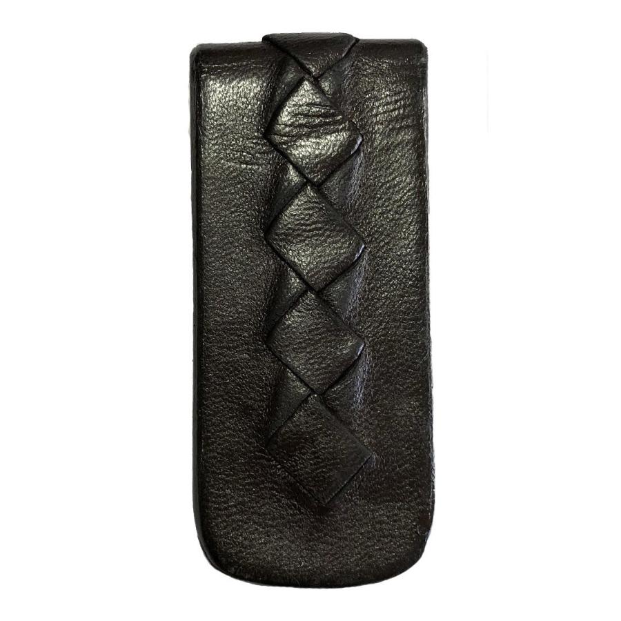 ボッテガヴェネタ マネークリップ 169719 レザー イントレチャート 札