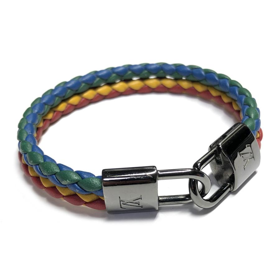 LOUIS VUITTON ルイヴィトン ブレスレット MP059D パドロック LV ロゴ 