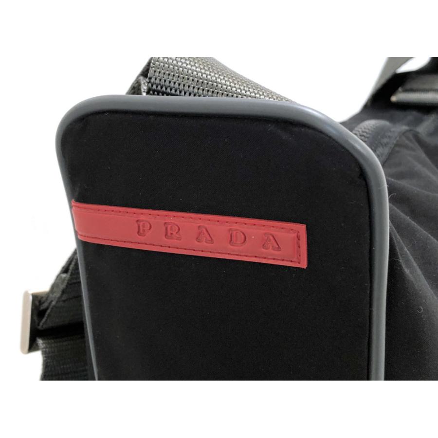 PRADA プラダ ショルダーバッグ プラダスポーツ 4VA111 ブラック 斜め 