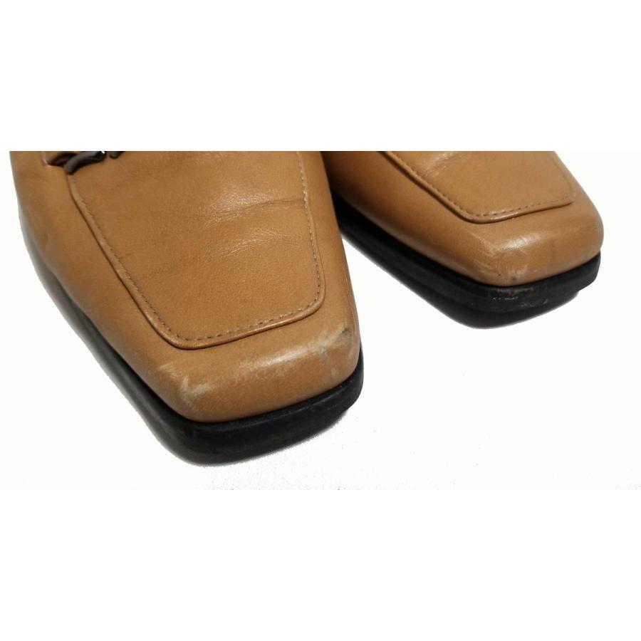 銀座ヨシノヤ yoshinoya パンプス ローファー レザー レディース