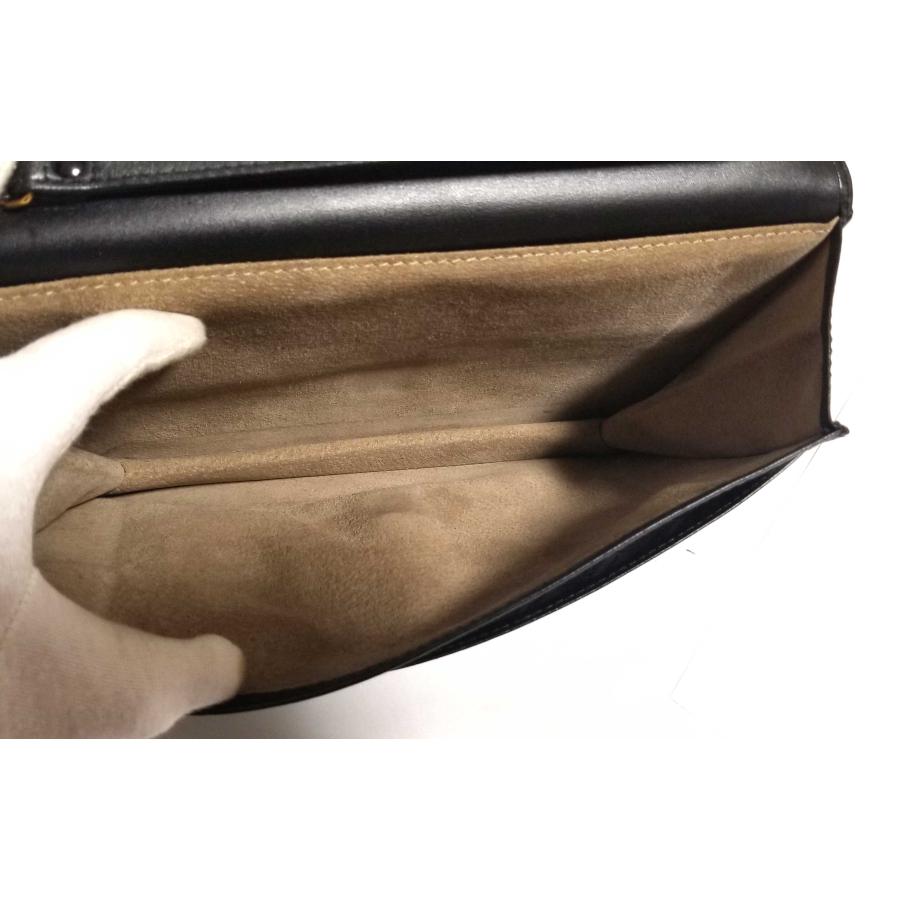 dunhill（ダンヒル） セカンドバッグ 鍵付き メンズ ブラック レザー