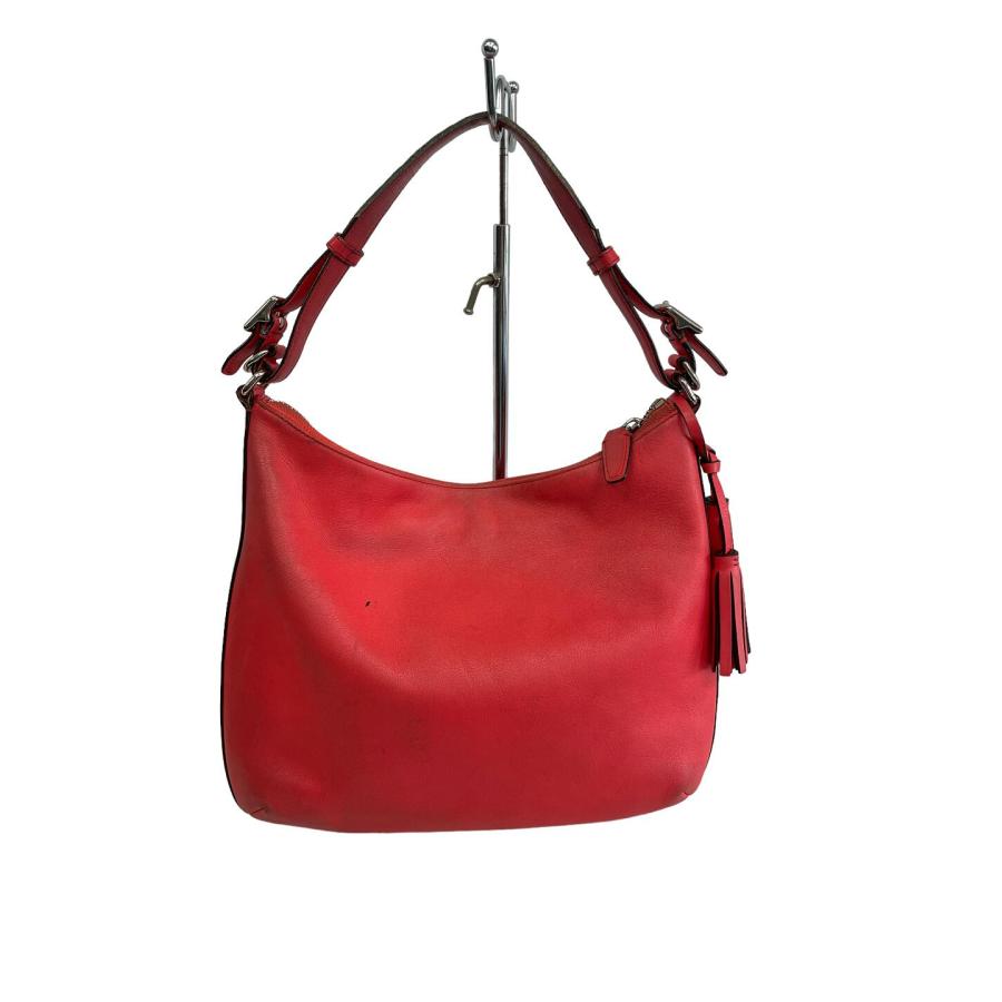 COACH（コーチ） ショルダーバッグ ピンク レザー レディース 【中古 