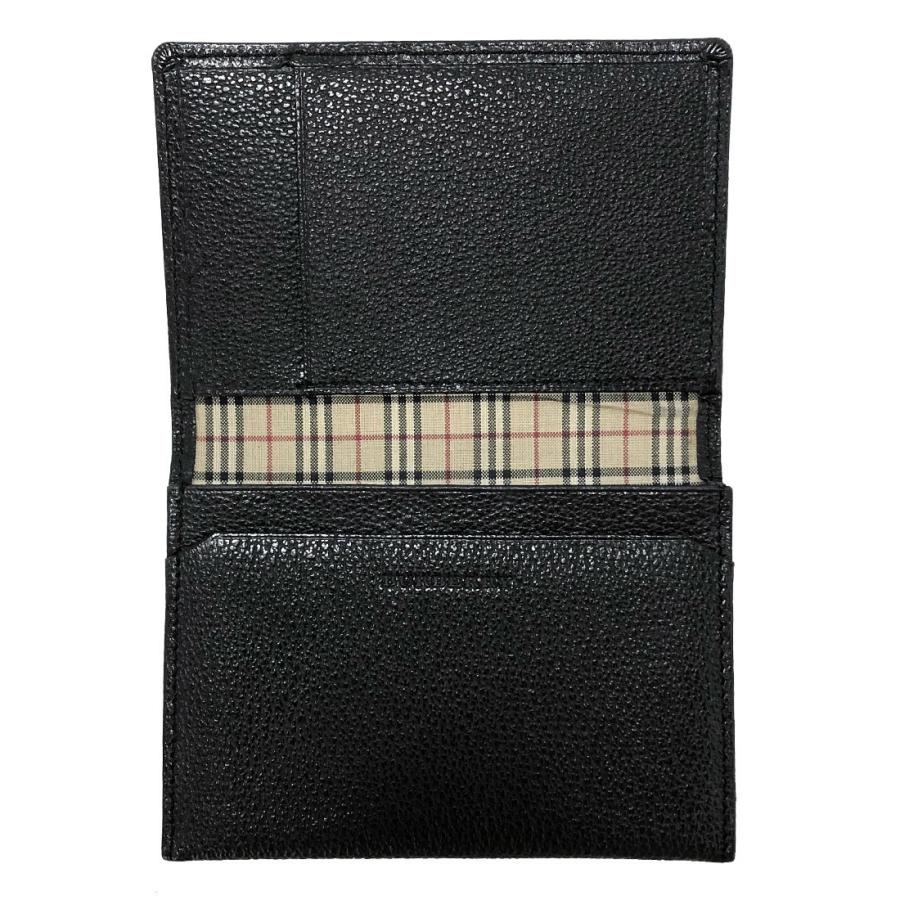 未使用】BURBERRY カードケース名刺入れノバチェック黒