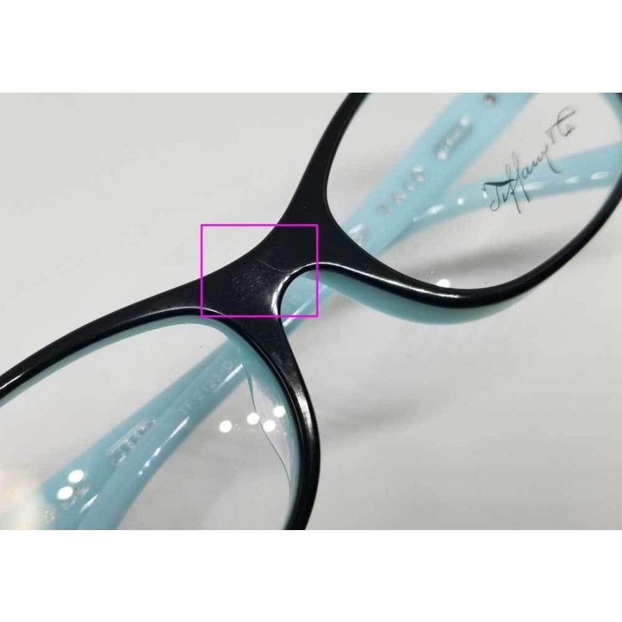 TIFFANY&Co. 未使用 ティファニー メガネ 眼鏡 ブラック 黒 めがね 