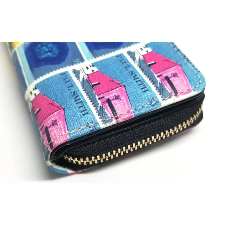 E07181 未使用品 Paul Smith ケース 小銭入れ Paul Smith（ポール・スミス） 新品 コインケース キーケース プリント