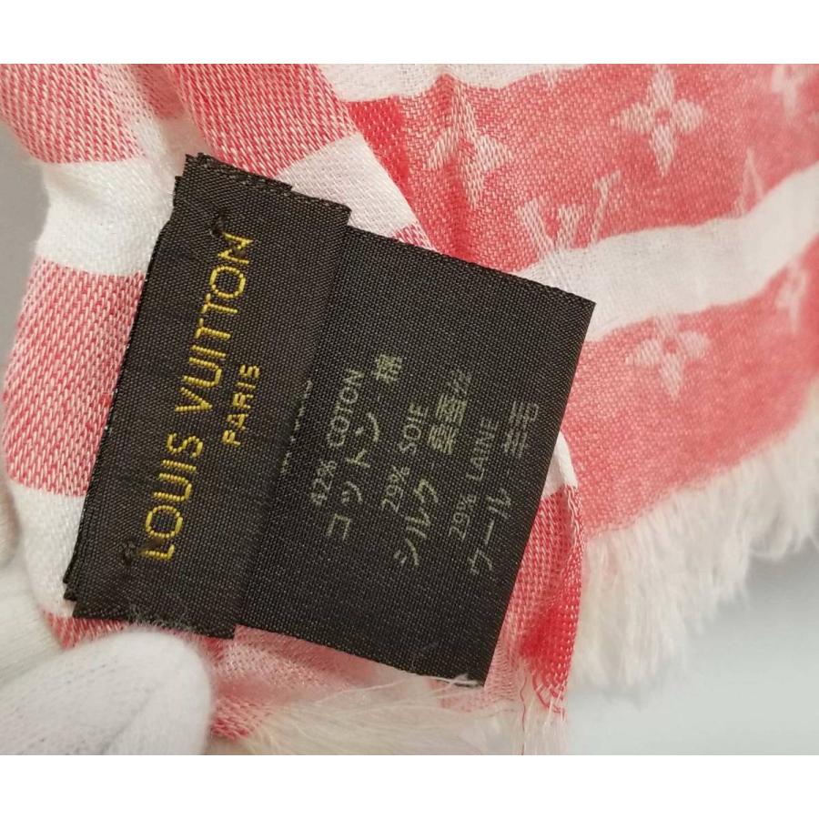 美品ルイヴィトン スターライトストール モノグラム シルク100% 大判