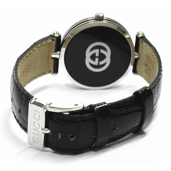 グッチ 腕時計 メンズ アンティーク 時計 ブラック 黒 ディアマンテ  