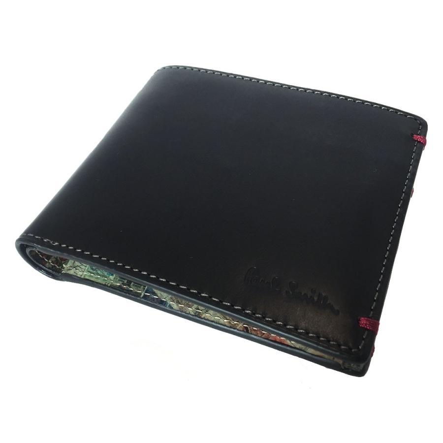 未使用 訳あり ポールスミス 財布 ユニオンジャック 二つ折り 切手  