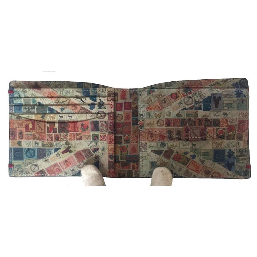 未使用 訳あり ポールスミス 財布 ユニオンジャック 二つ折り 切手  