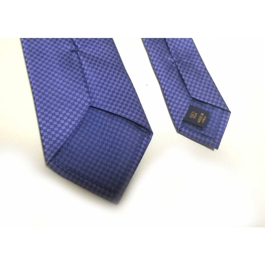 新品同様 ルイヴィトン ネクタイ クラヴァット・マイクロダミエ 8CM  