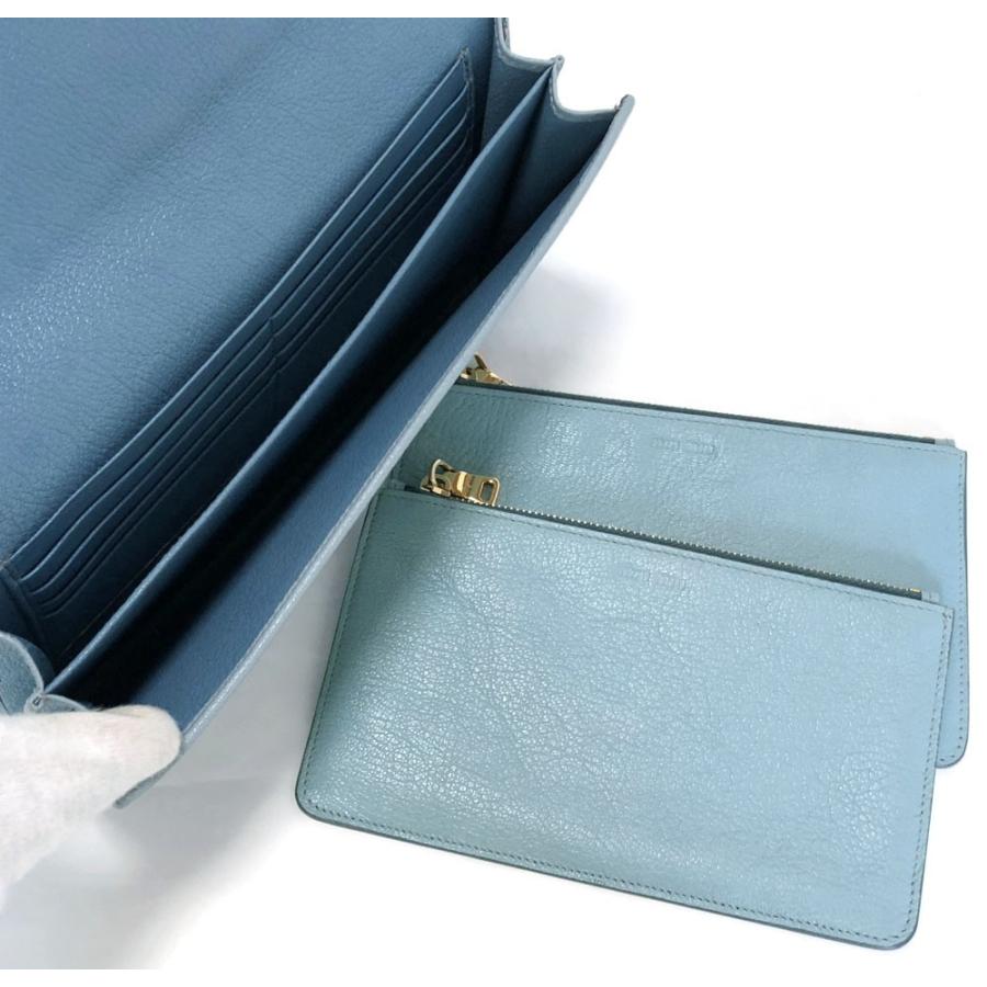 miu miu（ミュウミュウ） 新品同様 クラッチウォレット 大型 長財布