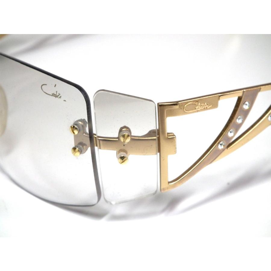 ✨未使用✨CAZAL サングラス ゴールドホワイトフレーム 9049✨