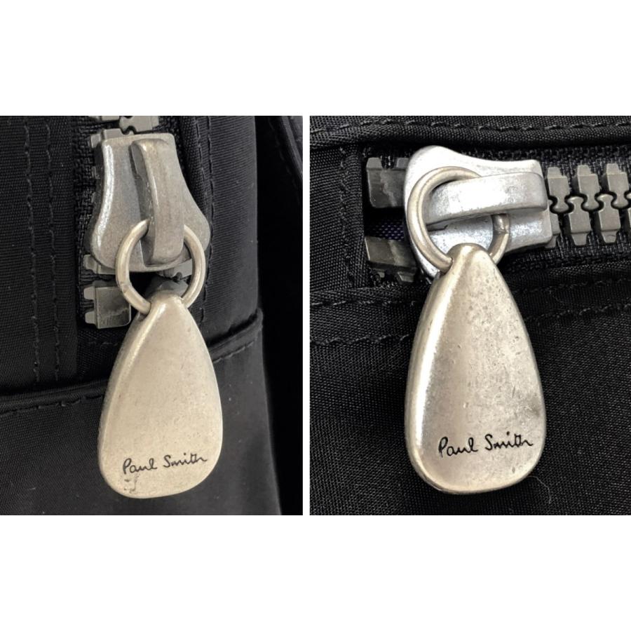 【美品】Paul Smith ポールスミス ボディバッグ ナイロン　黒 Paul Smith（ポール・スミス） ウエストバッグ ボディバッグ ナイロン