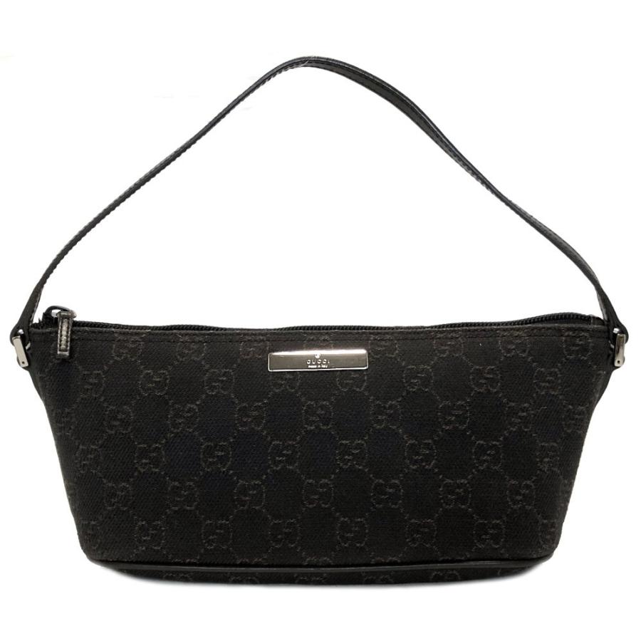 ⭐美品⭐GUCCI ggキャンバス アクセサリーポーチ ブラック 新品に近い】GUCCI グッチGGキャンバスアクセサリーポーチ