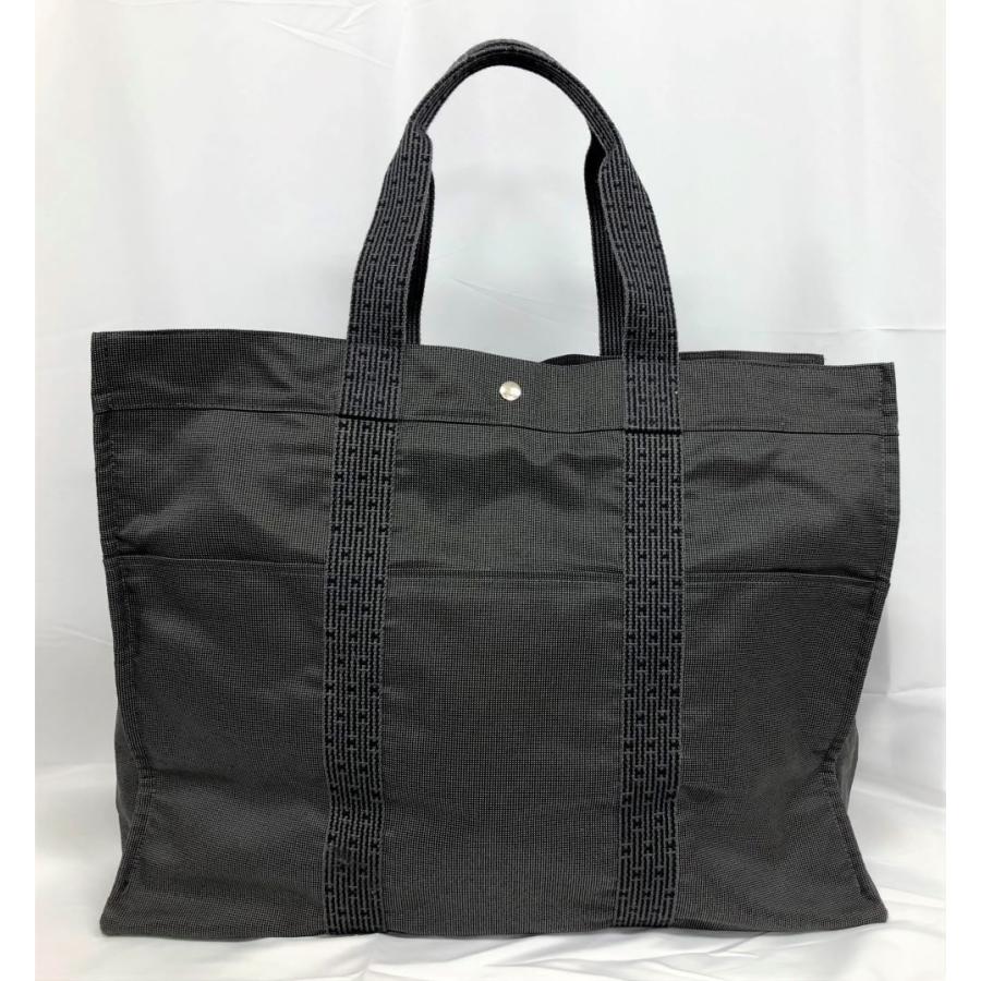 HERMES エルメス 特大 ボストンバッグ トートバッグ エールライン TGM 