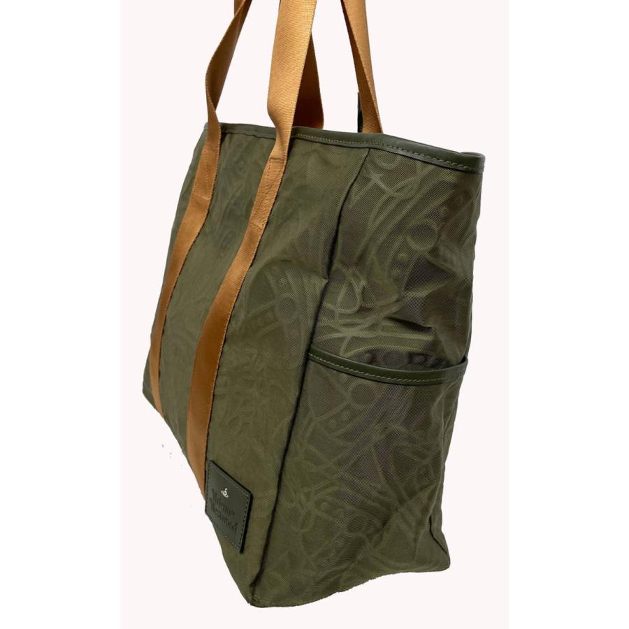 ヴィヴィアンウエストウッド トートバッグ オーヴ カーキ ヴィヴィアン