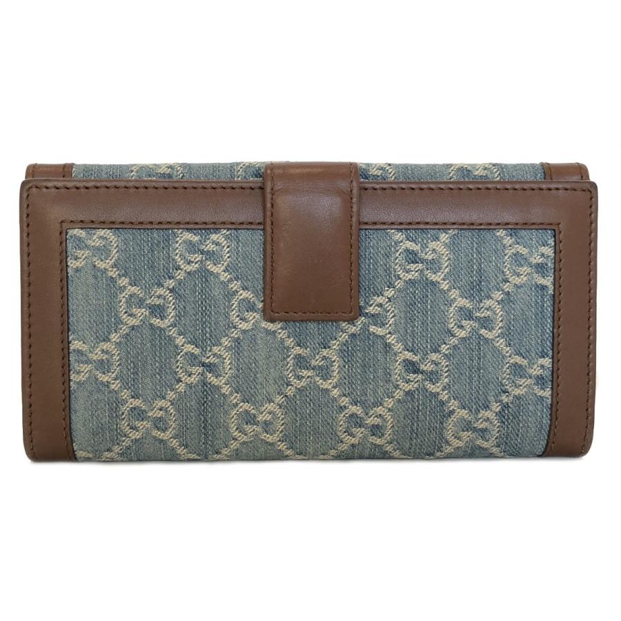 Gucci GGロゴ デニム 長財布