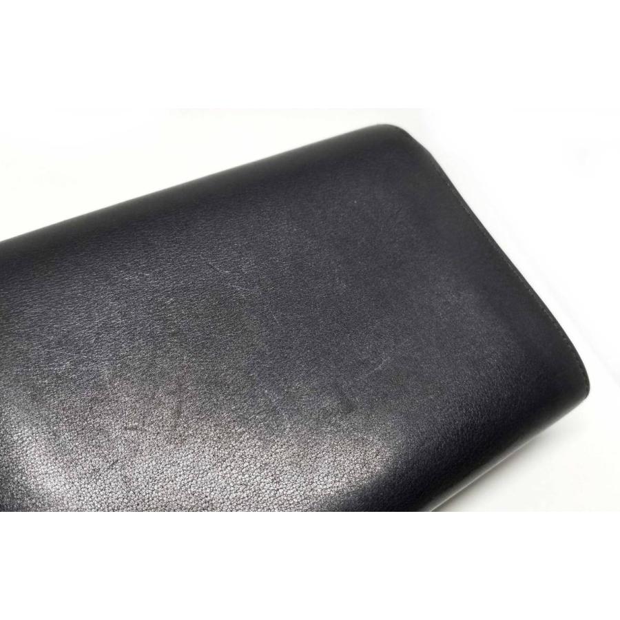 カルティエ カボション 財布 がま口 ガマグチ 2つ折財布 レザー カーフ