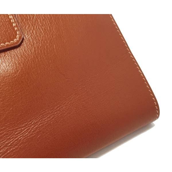 エルメス 財布 ジュラ 二つ折り財布 ブラウン メンズ 茶色