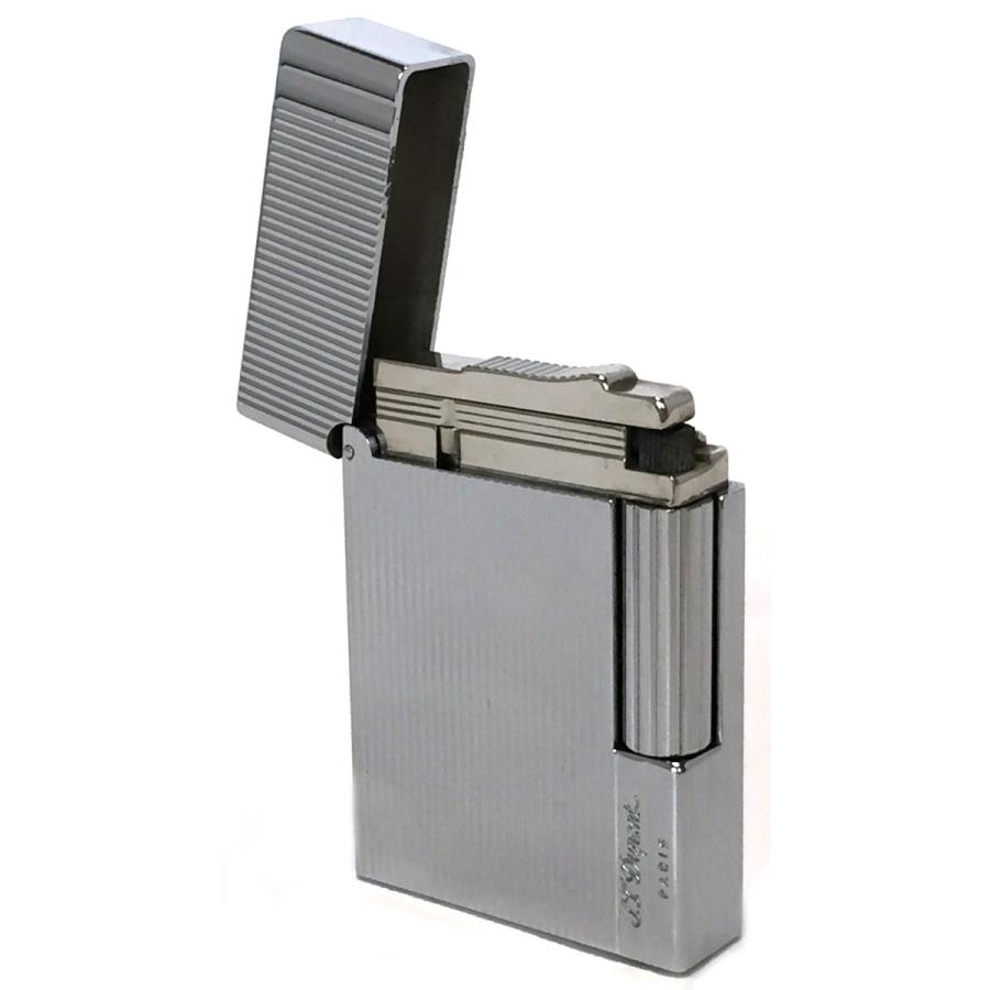 快音 デュポン ライター ガスライター シルバー ライン2 エス  