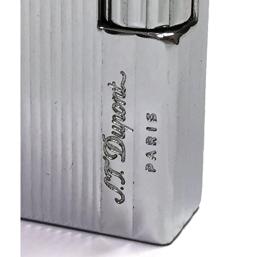 快音 デュポン ライター ガスライター シルバー ライン2 エス  