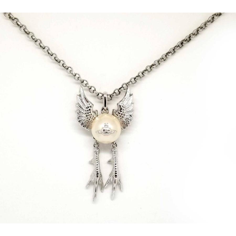ヴィヴィアン　鳥　パール　ネックレス Vivienne Westwood（ヴィヴィアンウエストウッド） 美品 フェイク