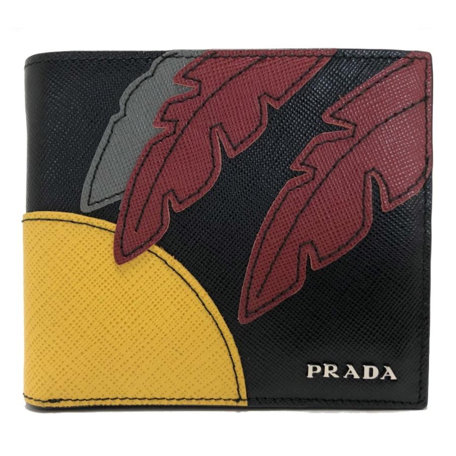 PRADA プラダ メンズ二つ折り財布 2M0738 SAFFIANO