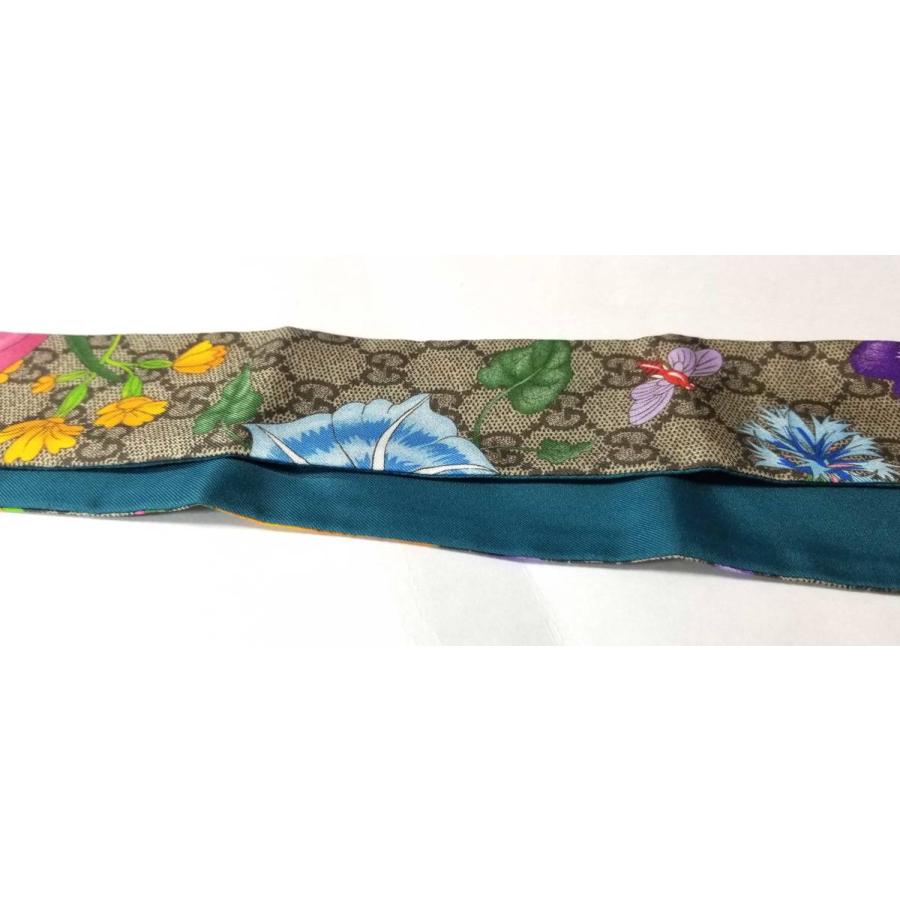 新作通販 新品 GUCCI グッチ GG ネックボウ スカーフ flowerGarden