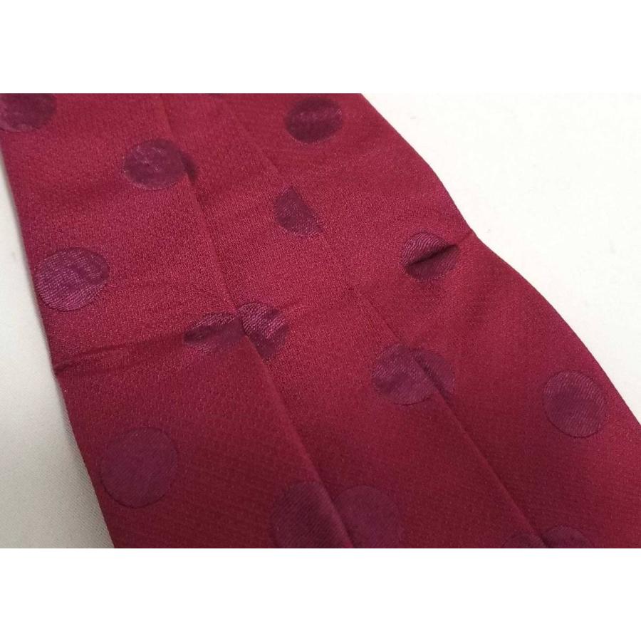 新品同様/未使用級　Paul Smith ネクタイ　高級シルク　ドット　裏地花柄 新品同様/未使用級 Paul Smith ネクタイ 高級シルク ドット 裏地