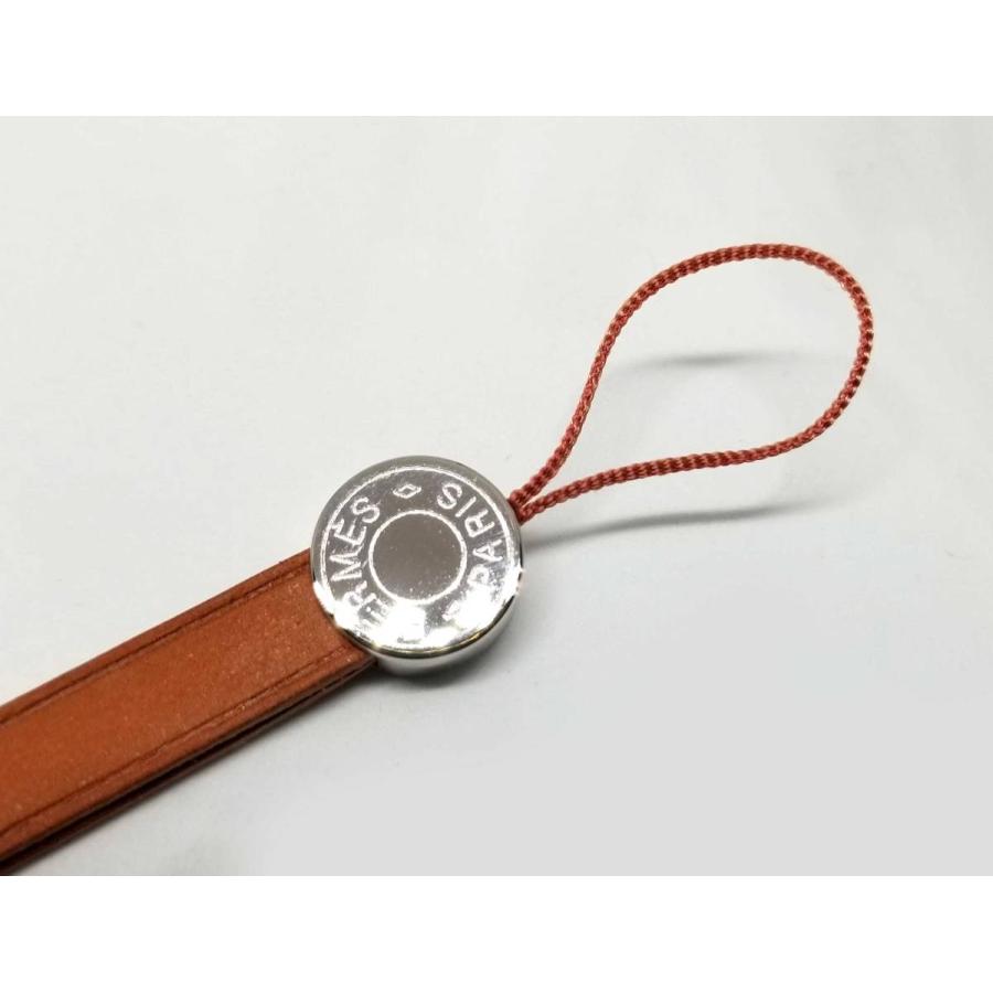 HERMES 未使用 エルメス セリエ ネックストラップ レザー ロング ID  