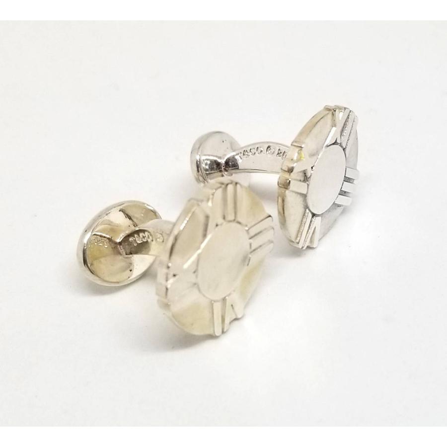 TIFFANY&Co. 美品ティファニー カフス アトラス カフリンクス シルバー 