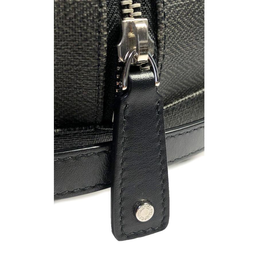 新品同様 ブルガリ ポーチ セカンドバッグ ウィークエンド PVC グレー  