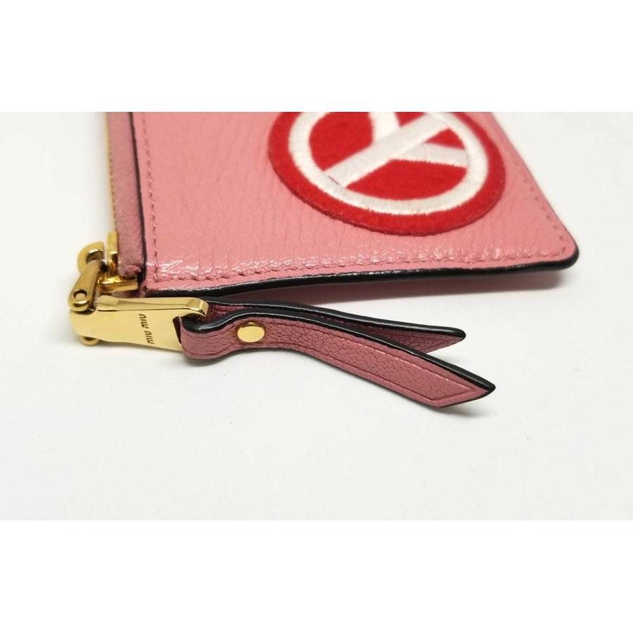 miu ミュウミュウ コインケース カードケース 小銭入れ レザー miu ミュウミュウ コインケース カードケース 小銭入れ レザー