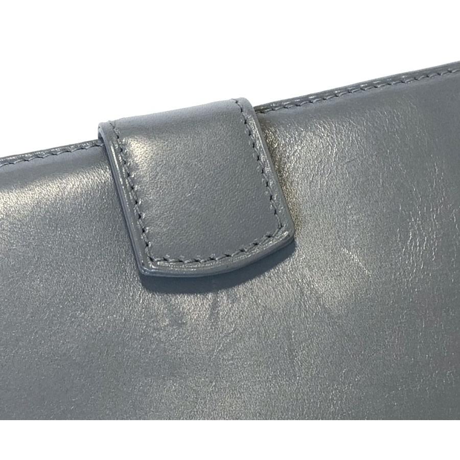 美品 フェラガモ 二つ折り 財布 ヴァラ リボン レザー レディース