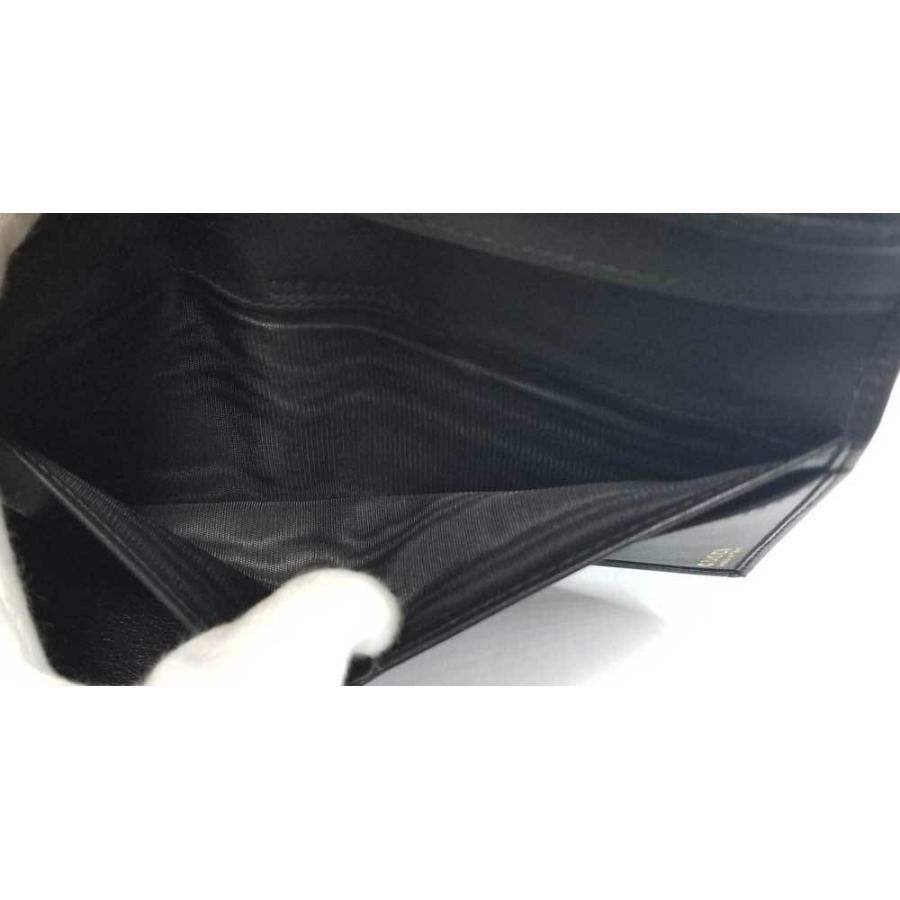 GUCCI（グッチ） 長財布 レザー バンブー 財布 ブラック 黒 レディース