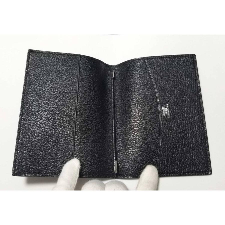 HERMES(エルメス) 手帳 アジェンダGM 黒 レザー（エルメス 手帳カバー  
