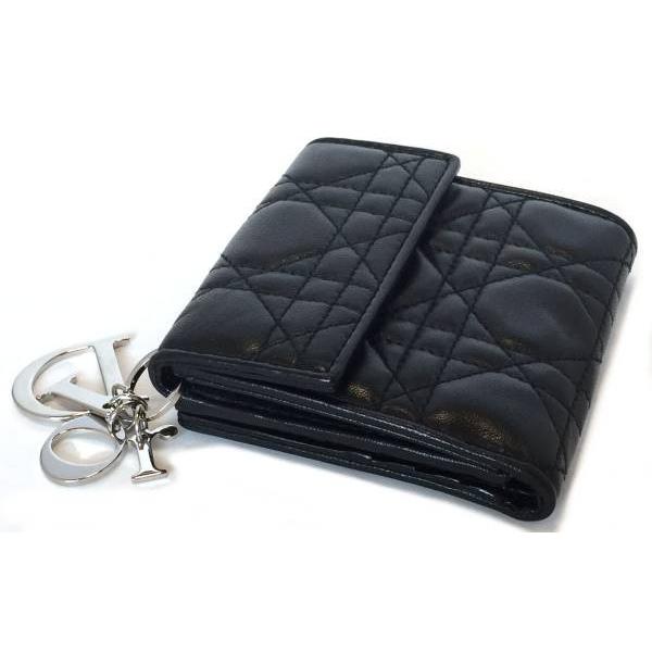 未使用 クリスチャンディオール 財布 カナージュ レディディオール  