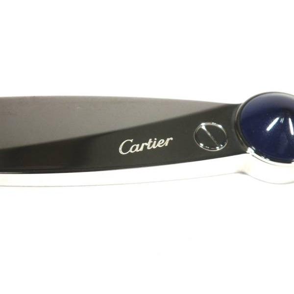 新品同様 カルティエ ペーパーナイフ SIHH 2004 石入り サントス プロペラ型 Cartier カルチェ :m199838854