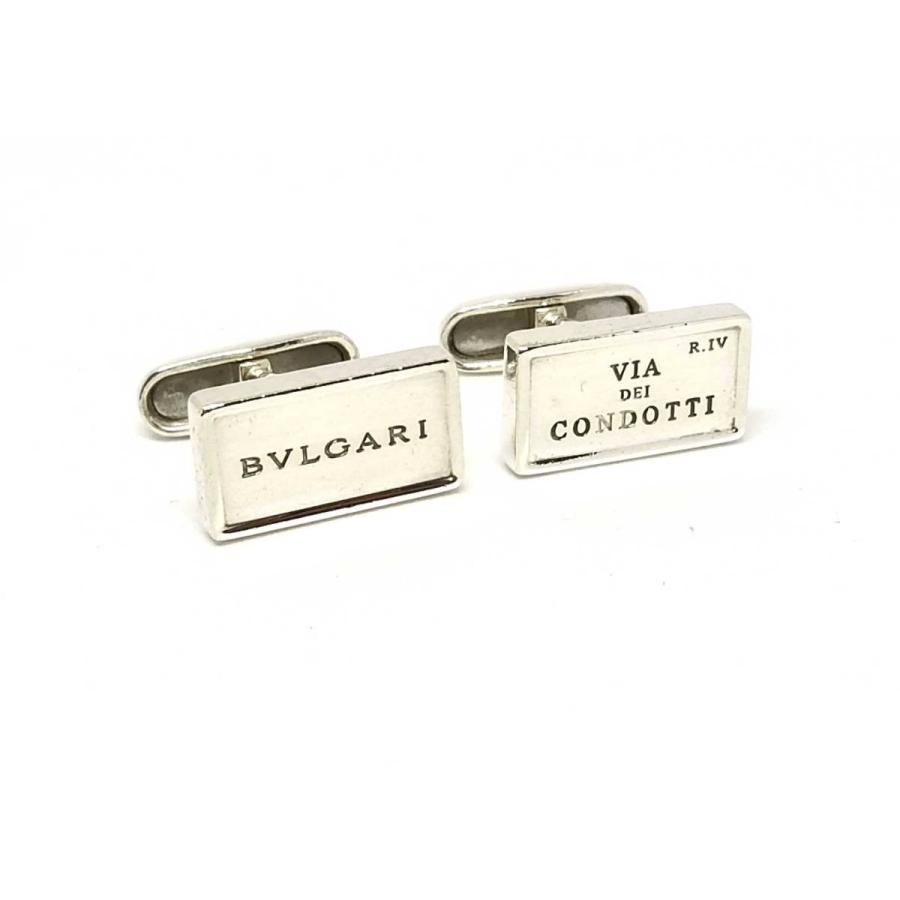 BVLGARI（ブルガリ） カフス カフリンクス シルバーカフス SV925