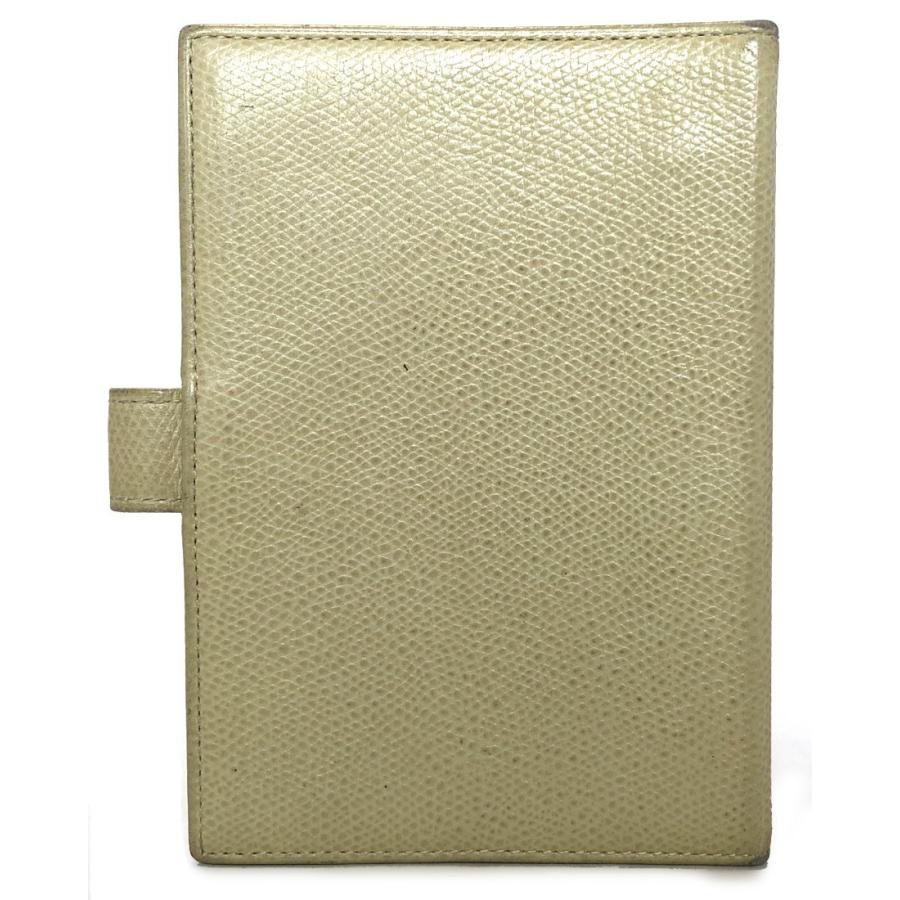 ロエベ 手帳カバー レザー アナグラム アイボリー 本革 レディース システム手帳 6穴 Loewe 手帳ゴールド金具 型押しレザー M ブランディールyahoo ショップ 通販 Yahoo ショッピング