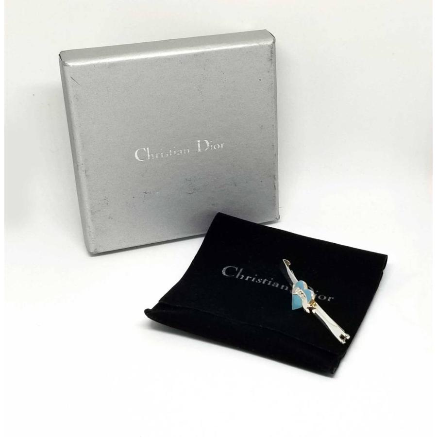 クリスチャンディオール バレッタ ハート 水色 Sv９２５ シルバー製 髪飾り ヘアアクセサリー Cd Christian Dior M ブランディールyahoo ショップ 通販 Yahoo ショッピング